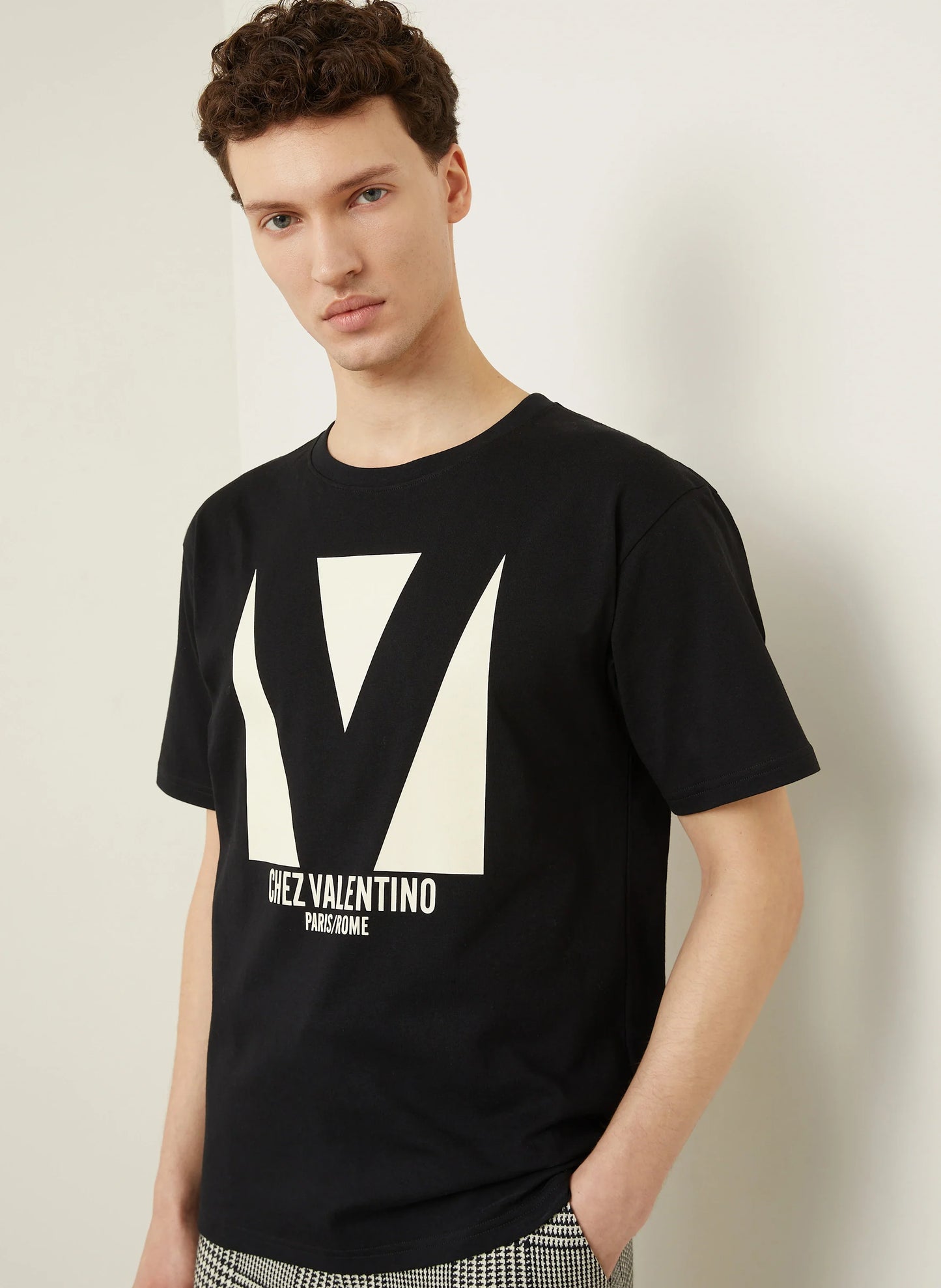 Valentino Paris Black T-shirt