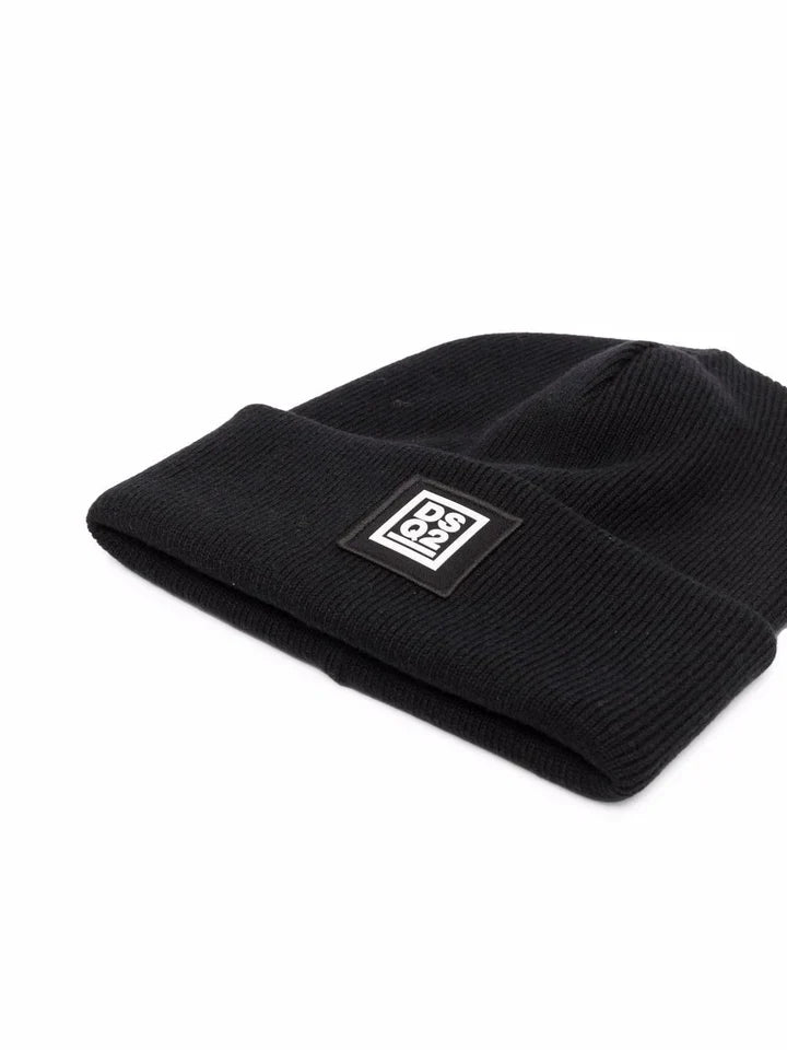Dsquared2 D2 Patch Beanie