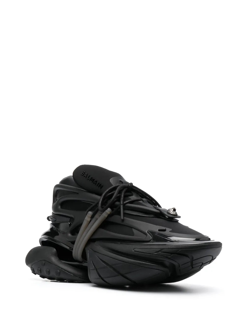 BALMAIN UNICORN BLACK SNEAKERS