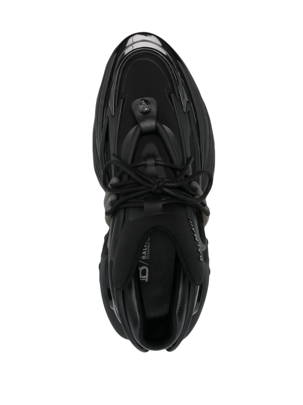 BALMAIN UNICORN BLACK SNEAKERS