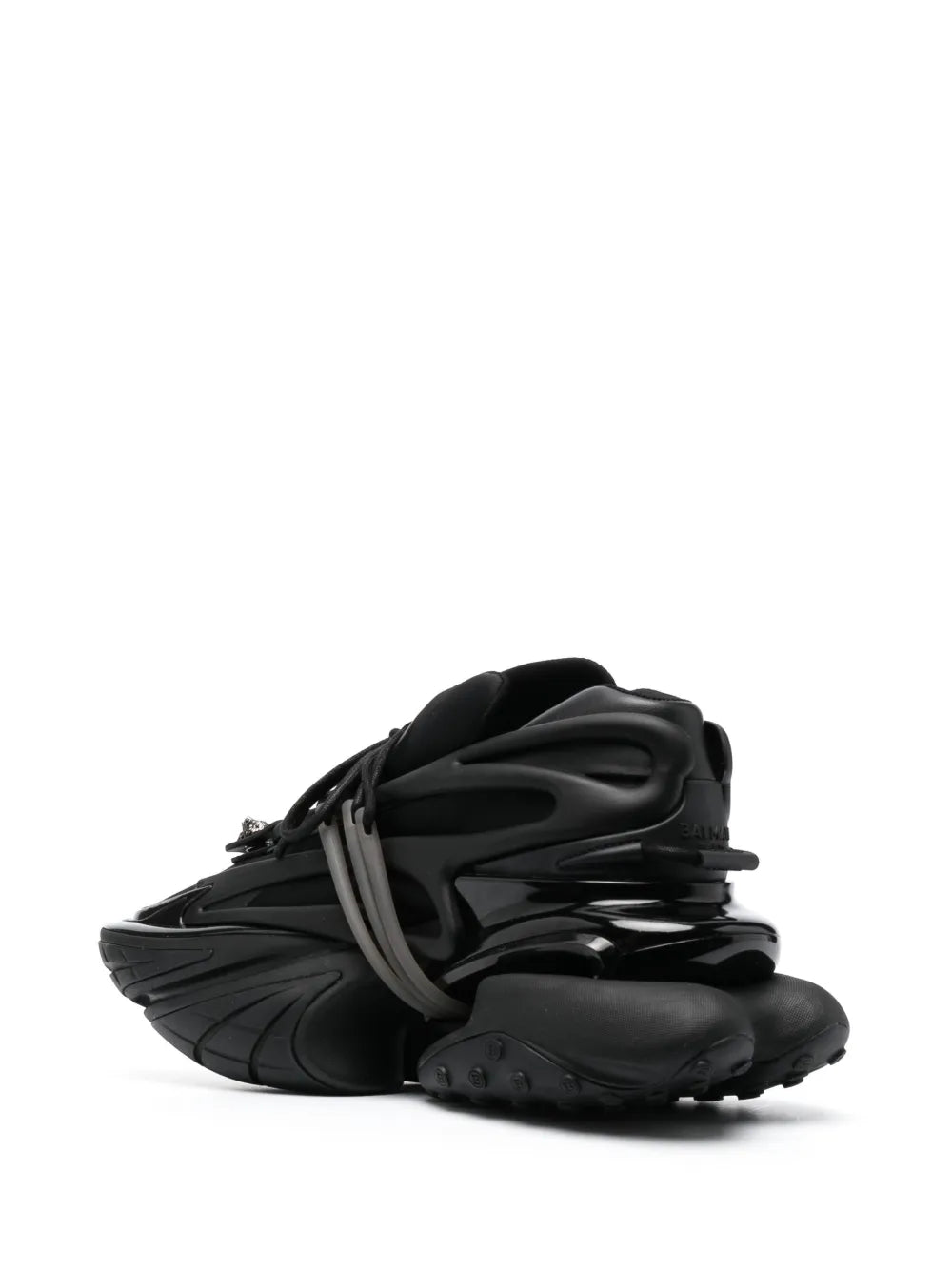 BALMAIN UNICORN BLACK SNEAKERS