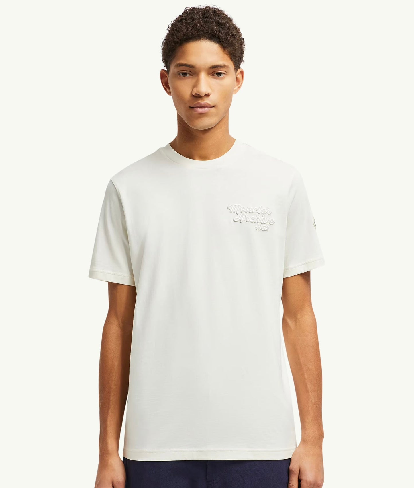 MONCLER ARCHIVE WHITE T-SHIRT