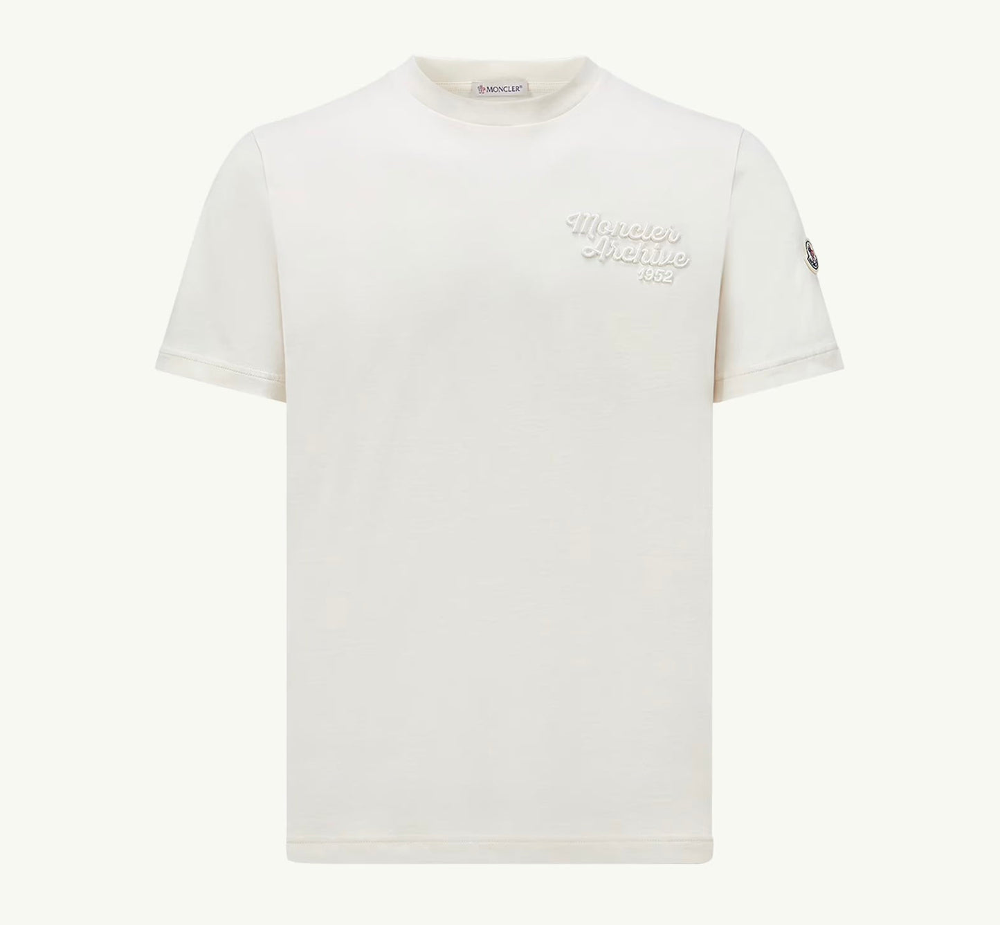 MONCLER ARCHIVE WHITE T-SHIRT