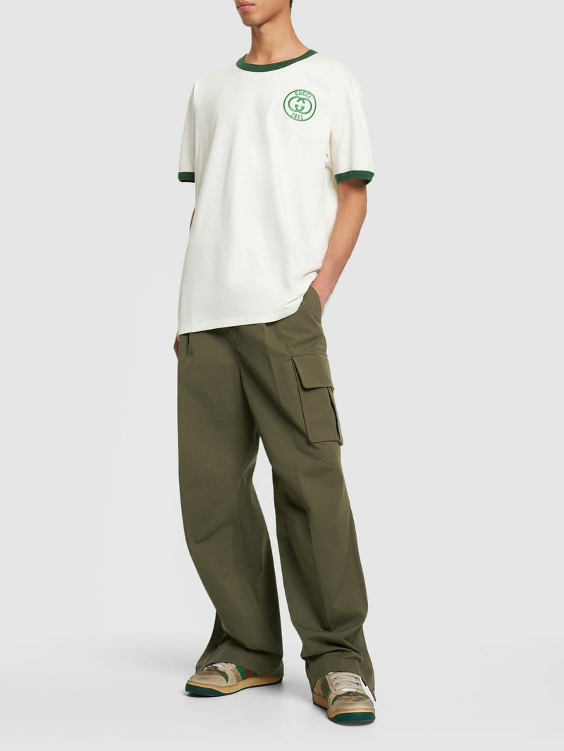 Gucci Logo Patched T-Shirt