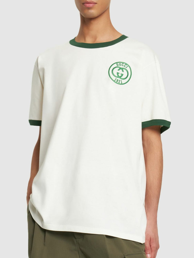 Gucci Logo Patched T-Shirt