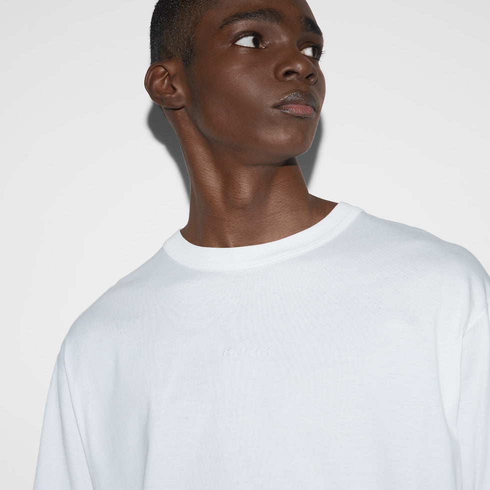 GUCCI MINI LOGO WHITE T-SHIRT