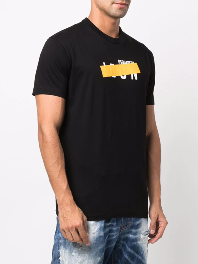 Dsquared2 Yellow Tape T-Shirt
