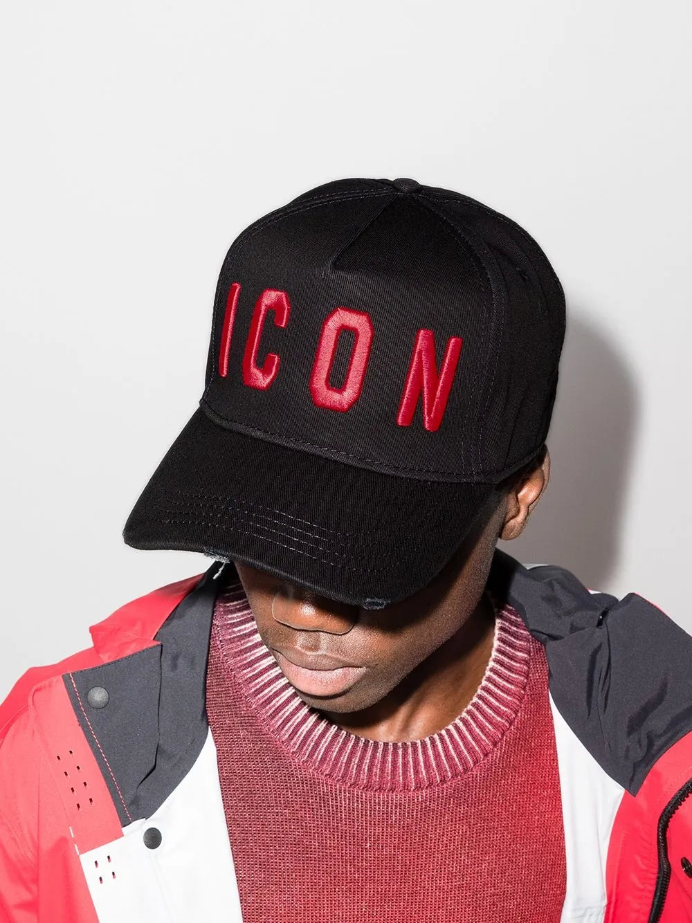 Dsquared2 ICON Red Print Cap