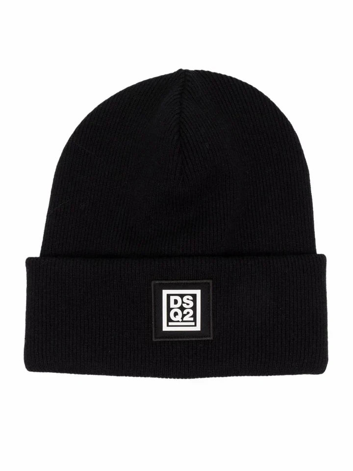 Dsquared2 D2 Patch Beanie