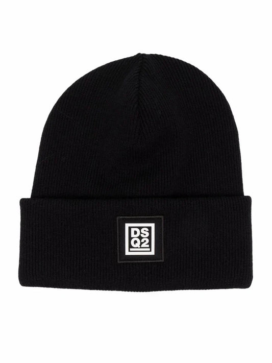 Dsquared2 D2 Patch Beanie