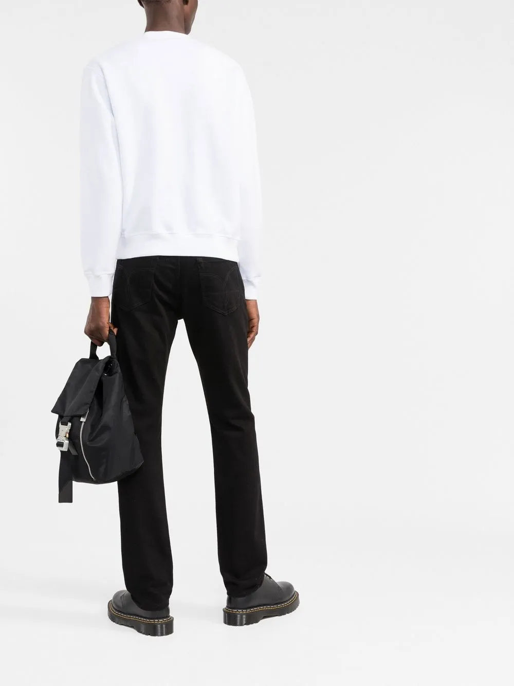 Dsquared2 Ciro Dog White Sweatshirt