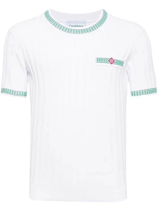 CasaBlanca White & Green T-Shirt