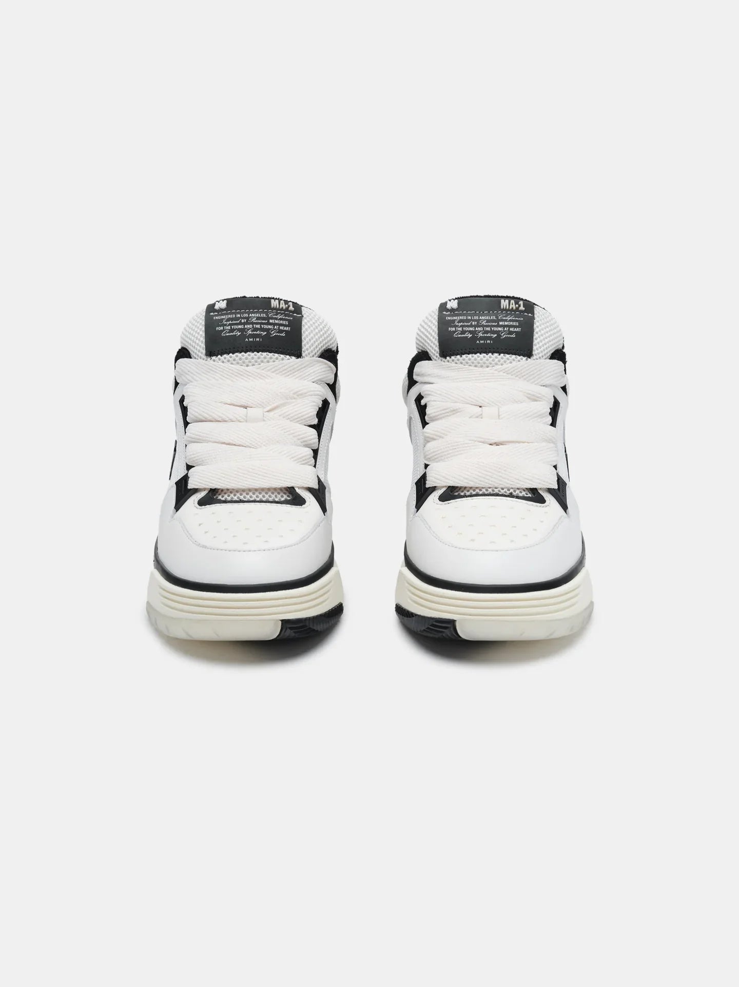 Amiri Ma-1 White & Black