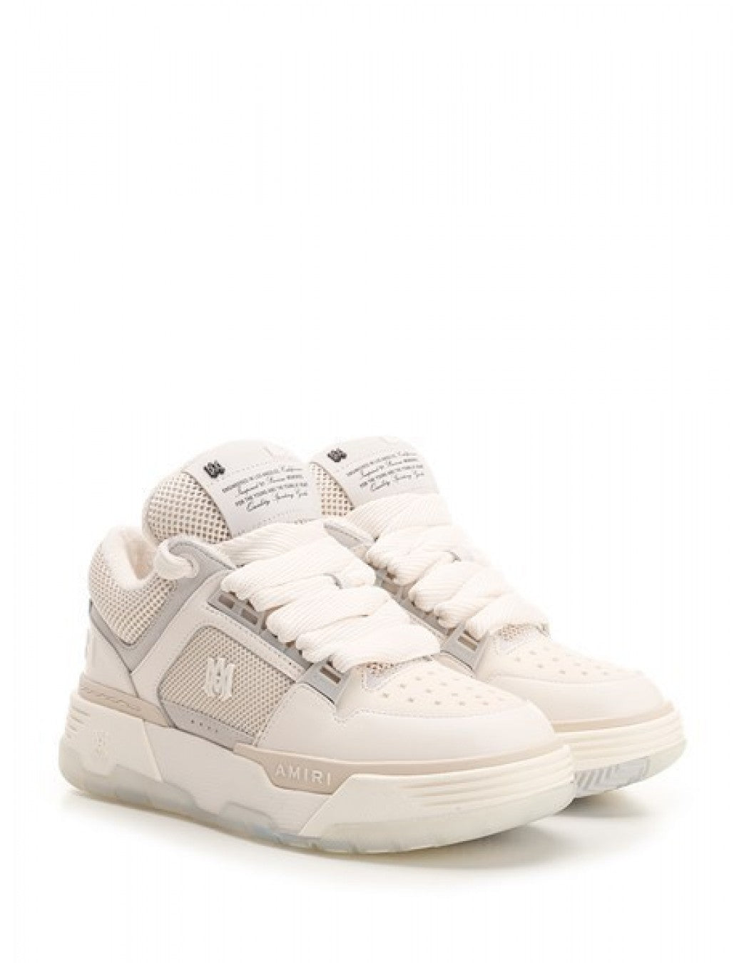 Amiri MA-1 Cream White Sneakers