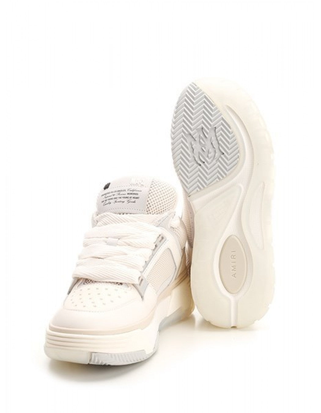 Amiri MA-1 Cream White Sneakers