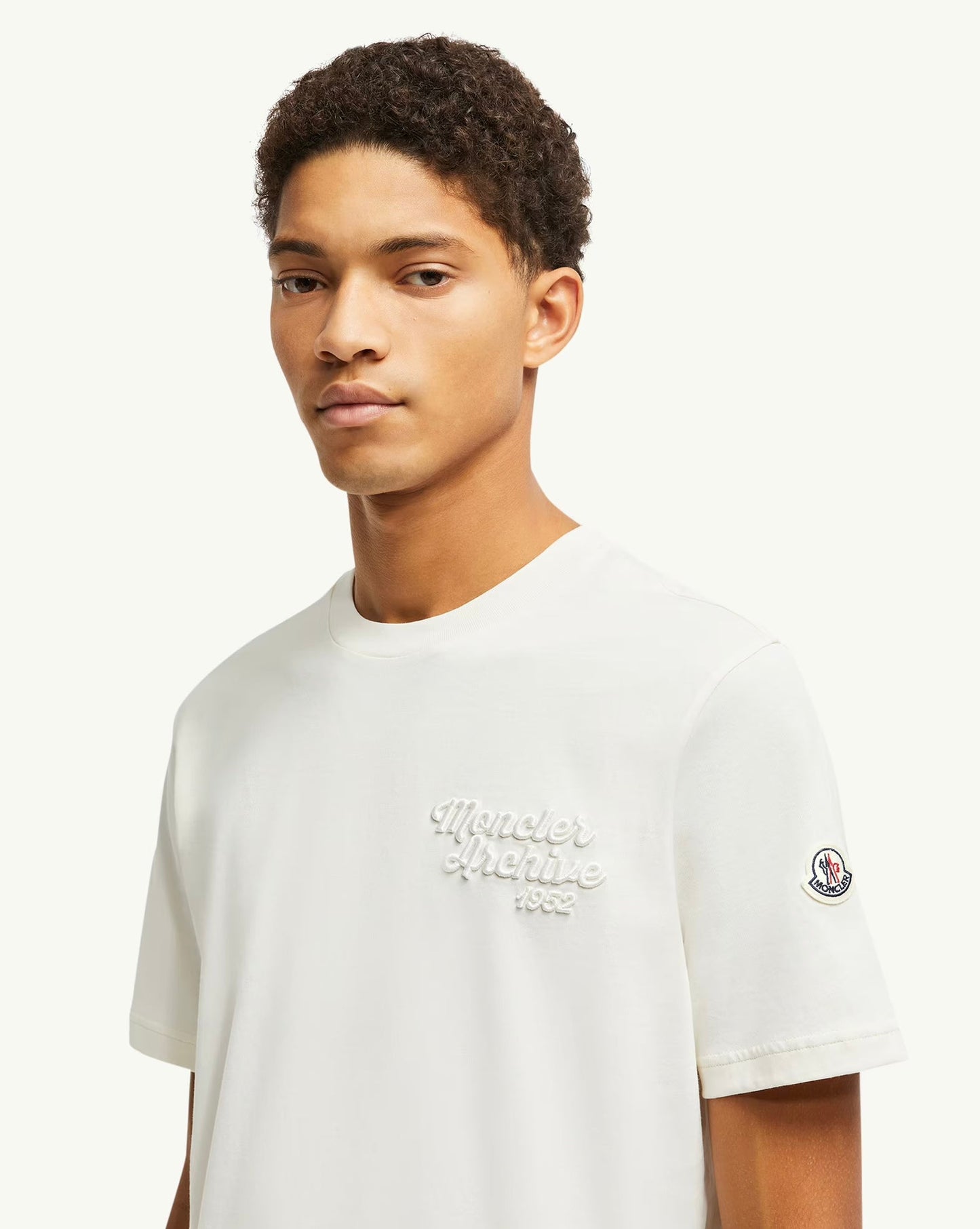 MONCLER ARCHIVE WHITE T-SHIRT