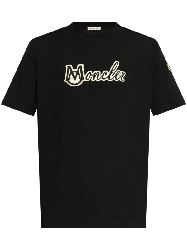 Moncler Black Varsity T-Shirt