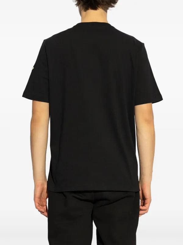Moncler Black Varsity T-Shirt