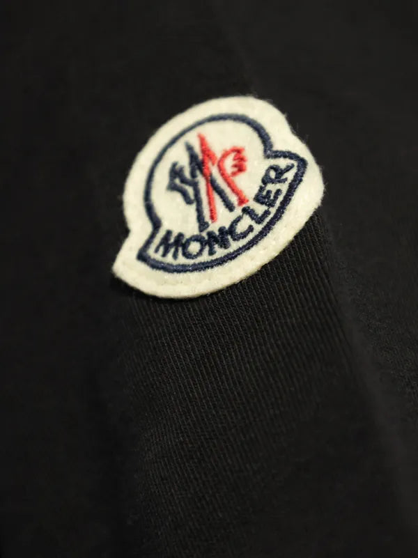 Moncler Black Varsity T-Shirt