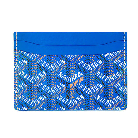 Goyard Saint Sulpice Navy Blue Card Holder