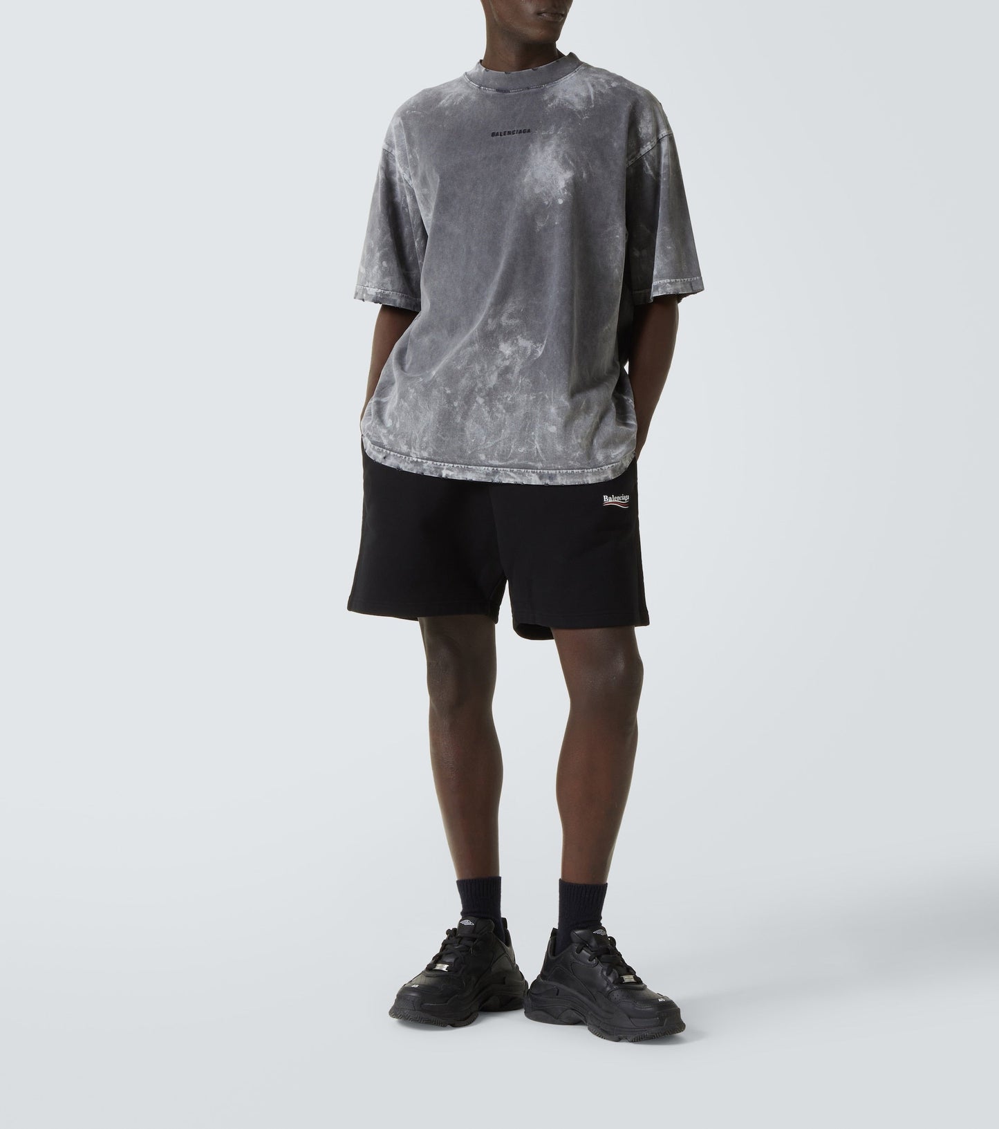 Balenciaga Black Short Pants