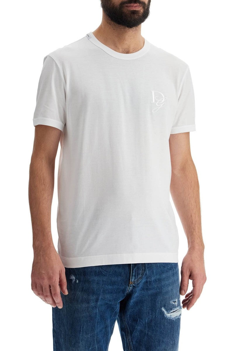 Dolce & Gabbana White Logo T-Shirt