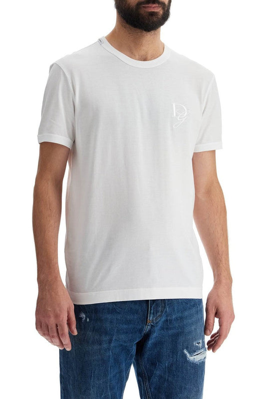 Dolce & Gabbana White Logo T-Shirt