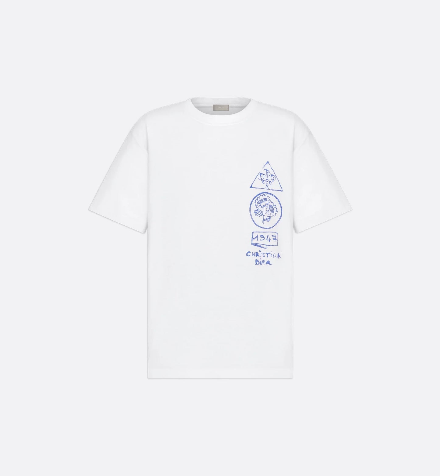 CHRISTIAN DIOR COTTON WHITE T-SHIRT