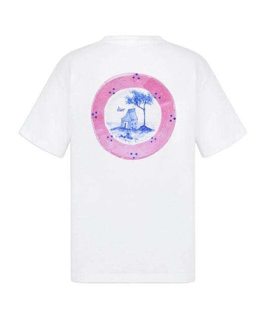 CHRISTIAN DIOR COTTON WHITE T-SHIRT