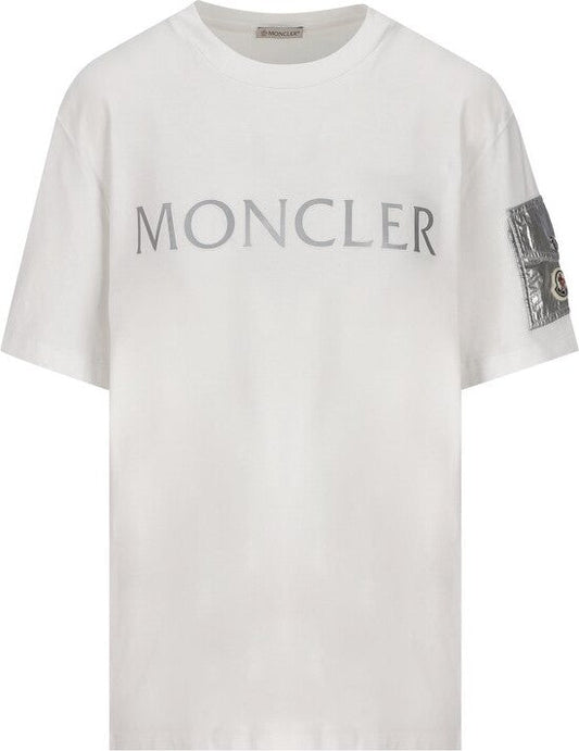 MONCLER POCKET WHITE T-SHIRT