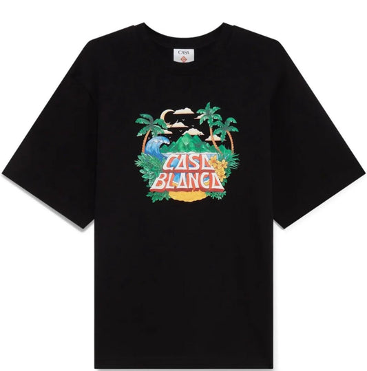CASABLANCA TROPICAL T-SHIRT