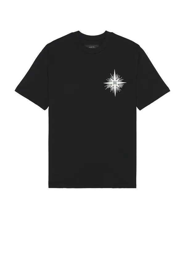 AMIRI STARBURST BLACK T-SHIRT