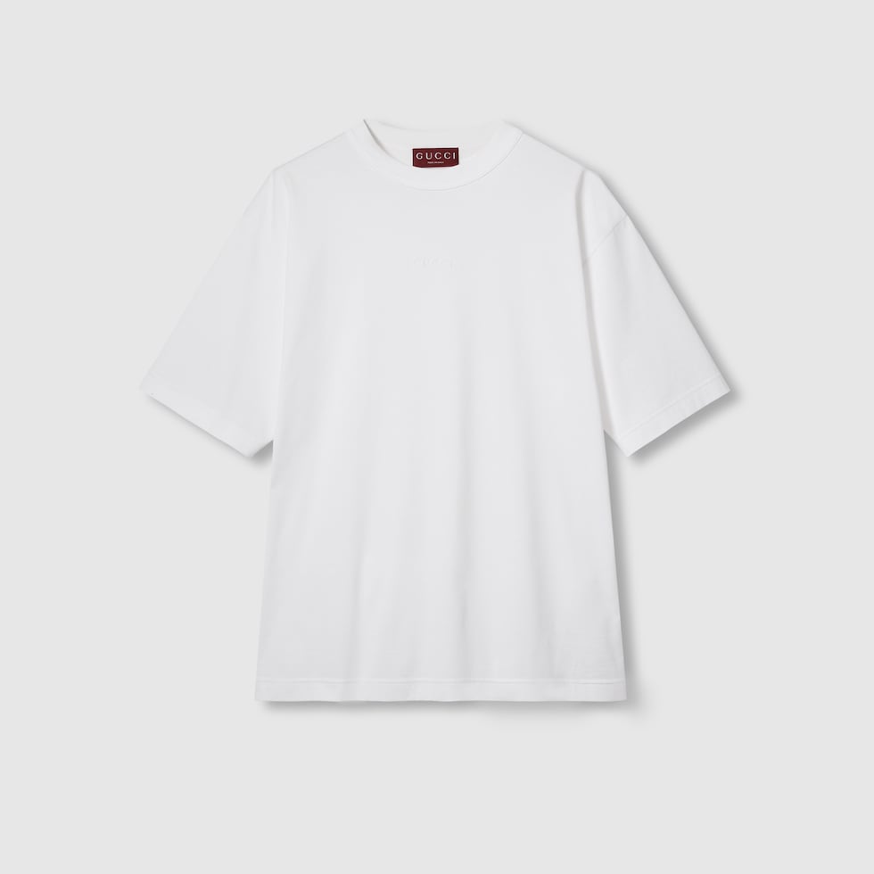 GUCCI MINI LOGO WHITE T-SHIRT