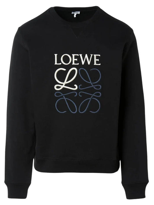 Loewe Anagram Black Sweatshirt