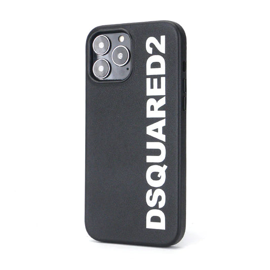 Dsquared2 Leather Logo Case 13/14 PRO MAX