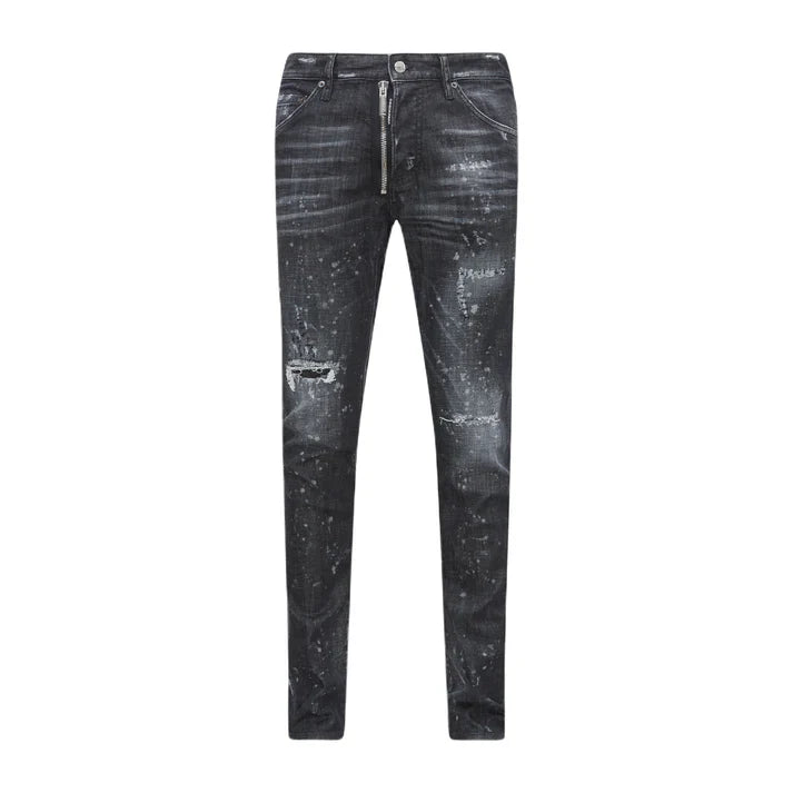 Dsquared2 Jeans Black Zipped