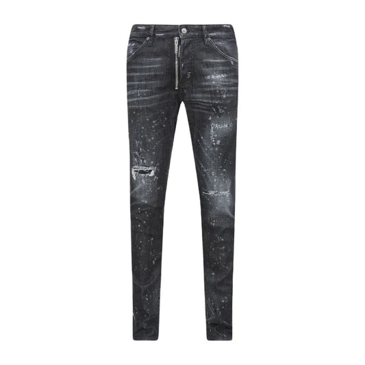 Dsquared2 Jeans Black Zipped