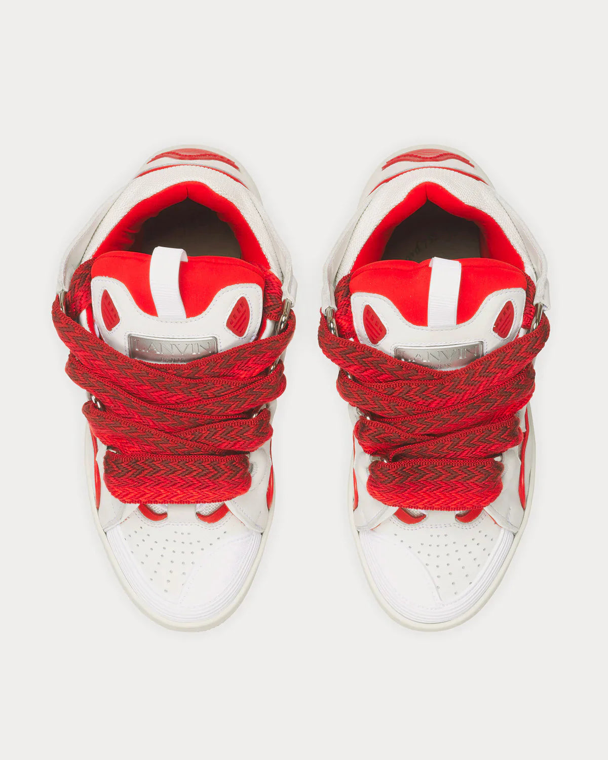Lanvin Curb Red Sneakers